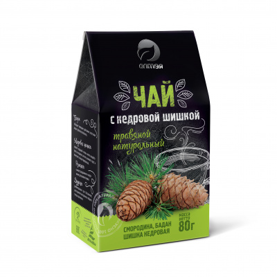 Травяной чай с кедровой шишкой