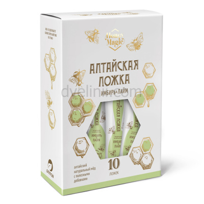 Алтайская ложка «Мёд, имбирь & лайм» Honey Magic 