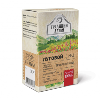 Травяной чай «Луговой» Традиции Алтая